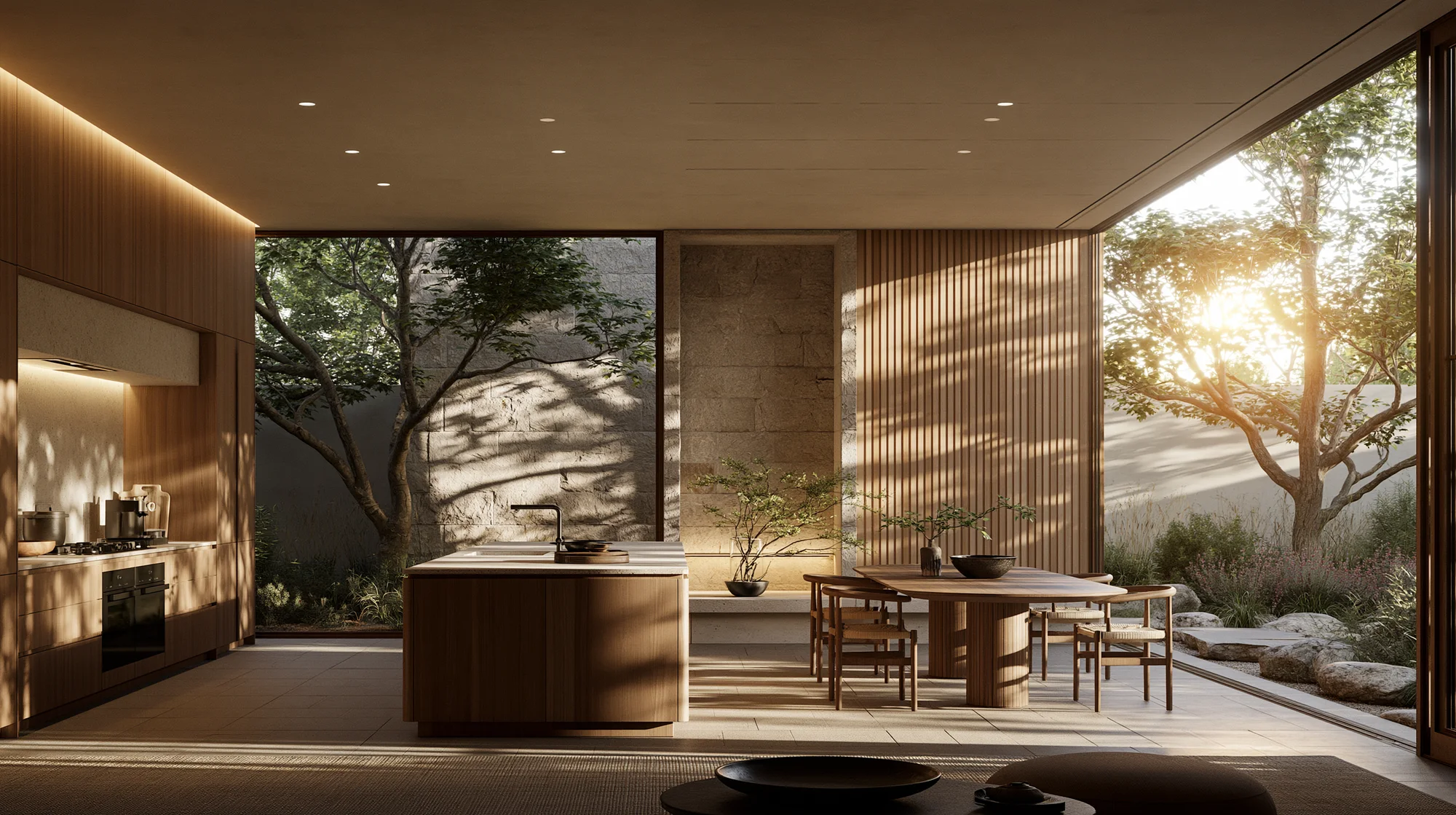 Cocina de arquitectura escultorica