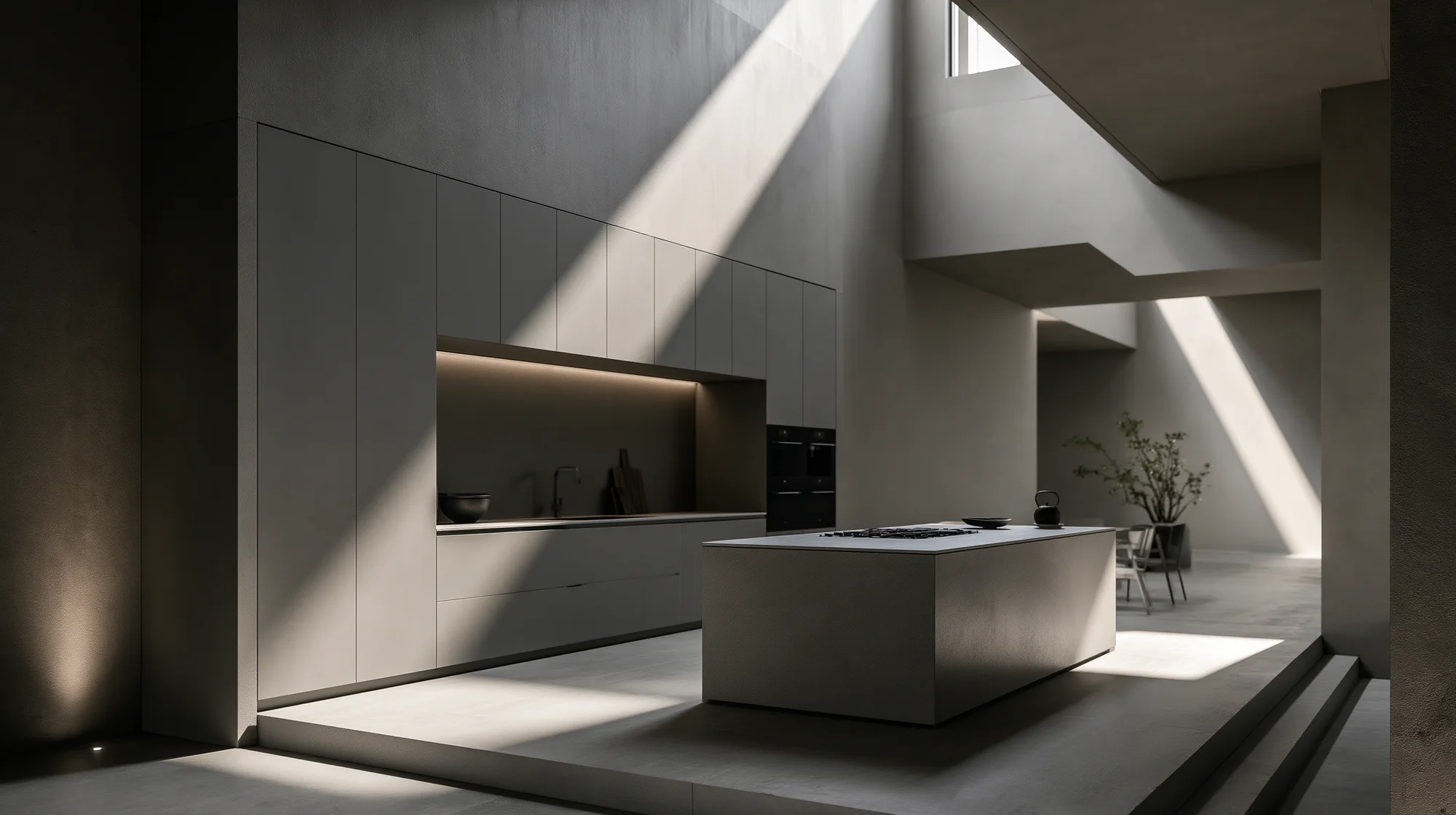 Cocina de arquitectura escultorica